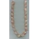 Rose Quartz Small Facetted Twist Beads