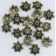 Bali Brass Beadcap Star-Shaped