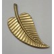 Brass Striped Leaf