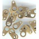 Large End Tag Brass Ox