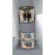 Silver Plated Cuff with Dimples Medium