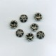 Bali Silver Beadcap ZN151