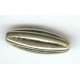 W151 brass ox oval bead