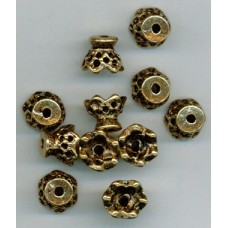 Bali Brass Beadcap YJ124