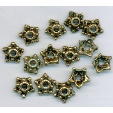 Bali Brass Beadcaps YJ568