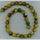 Yellow-Green Agate 12mm Rounds