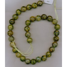 Yellow Agate 12mm Rounds