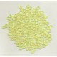 Czech Yellow Flower Spacer Bead
