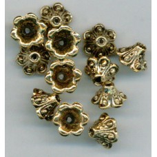 Bali Brass Beadcap Z3282D