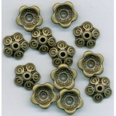 Bali Brass Beadcap ZN182