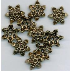 Bali Brass Beadcap ZN558