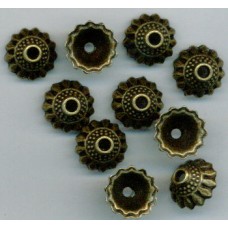 Bali Brass Beadcap ZN9305