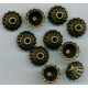 Bali Brass Beadcap ZN9305
