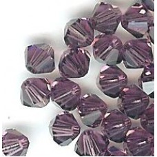 4mm Bicone Amethyst