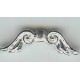 silver angel wing medium x20