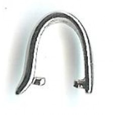 Large Rhodium Bail 