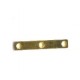 3 hole 18mm  gold spacer bar