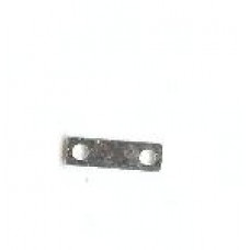 2 hole spacer bar silver