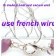 BEADALON FRENCH WIRE SILVER