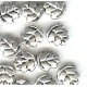 bali leaf bead 10mm x 50