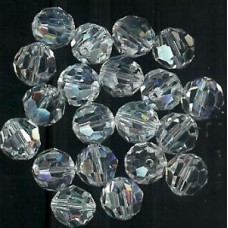 8mm Swarovski Round Crystal Moonlight