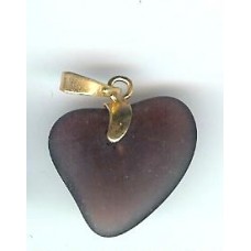 bohemian purple medium heart