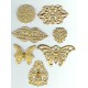 LARGE brass  stamping just ind
