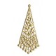 Brass Filigree Triangle Large