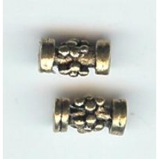 bali brass AND NICKLE ZN168 bali tube with balls