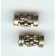 bali brass AND NICKLE ZN168 bali tube with balls