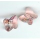 10mm x 8mm Swarovski Butterfly Light Rose
