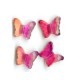 butterfly plastic pink