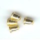 gold bullet backs for post  earrings
