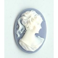 4 blue medium cameo
