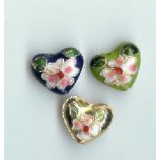 Large Cloisonne Heart
