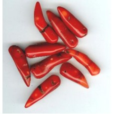 Large Coral Horn