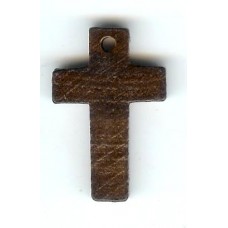 medium dark brown cross about  37mm
