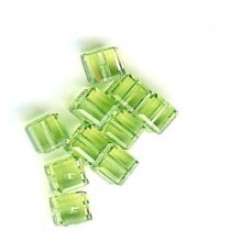 4mm Swarovski Cube Peridot