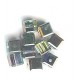 4mm Swarovski Cube Crystal Vitrail Medium