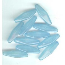 Bohemian Glass Tapered Diamond Sky Blue