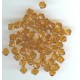 czech  topaz 6mm bi cones