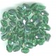 czech green bead #11