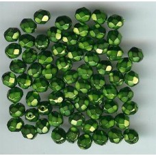 czech green bead # 1