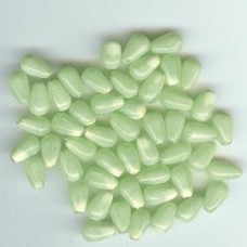 czech green bead #2