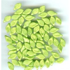 czech green bead #3
