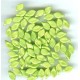 czech green bead #3