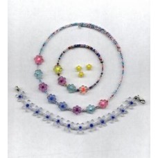 daisy beads on memory wire