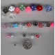 Mixed Dice beads all  sizes and Colours