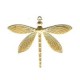 brass dragonfly stamping