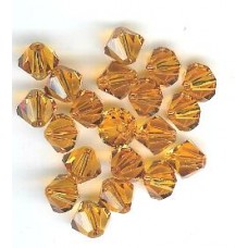 8mm Swarovski Bicone Topaz